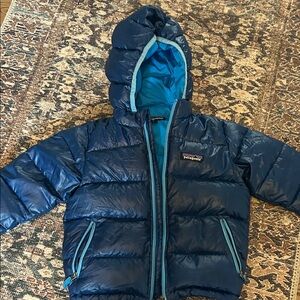 Patagonia Kids Navy Puffer Jacket